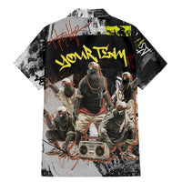 Boombox Breakdancer Family Matching Mermaid Dress and Hawaiian Shirt with Grafiti Art and Grunge Street Hip Hop Style - Wonder Print Shop