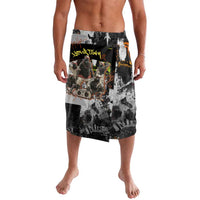 Boombox Breakdancer Lavalava with Grafiti Art and Grunge Street Hip Hop Style - Wonder Print Shop