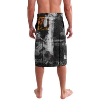 Boombox Breakdancer Lavalava with Grafiti Art and Grunge Street Hip Hop Style - Wonder Print Shop
