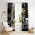 Boombox Breakdancer Window Curtain with Grafiti Art and Grunge Street Hip Hop Style - Wonder Print Shop