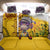 Graffiti Monkey Back Car Seat Cover with Hip Hop Sunglasses and Gold Chain Design - Wonder Print Shop