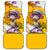 Graffiti Monkey Car Mats with Hip Hop Sunglasses and Gold Chain Design - Wonder Print Shop