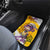 Graffiti Monkey Car Mats with Hip Hop Sunglasses and Gold Chain Design - Wonder Print Shop