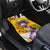 Graffiti Monkey Car Mats with Hip Hop Sunglasses and Gold Chain Design - Wonder Print Shop