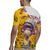 Graffiti Monkey Rugby Jersey with Hip Hop Sunglasses and Gold Chain Design - Wonder Print Shop