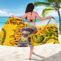 Graffiti Monkey Sarong with Hip Hop Sunglasses and Gold Chain Design - Wonder Print Shop