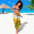 Graffiti Monkey Sarong with Hip Hop Sunglasses and Gold Chain Design - Wonder Print Shop