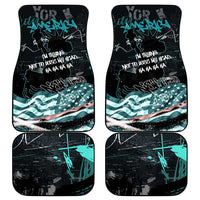 Street Art Liberty Car Mats with Graffiti Print and Cartoon Statue of Liberty - Wonder Print Shop