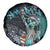Street Art Liberty Spare Tire Cover with Graffiti Print and Cartoon Statue of Liberty - Wonder Print Shop
