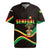 Senegal Tribal Pattern Rugby Jersey Baobab Character and Red Yellow Green Flag Theme Design - Wonder Print Shop