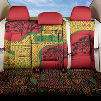 Senegal Back Car Seat Cover with Baobab Tree and African Tribal Pattern Design - Wonder Print Shop