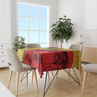 Senegal Tablecloth with Baobab Tree and African Tribal Pattern Design - Wonder Print Shop