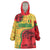 Senegal Wearable Blanket Hoodie with Baobab Tree and African Tribal Pattern Design - Wonder Print Shop