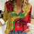 Senegal Women Casual Shirt with Baobab Tree and African Tribal Pattern Design - Wonder Print Shop