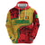 Senegal Zip Hoodie with Baobab Tree and African Tribal Pattern Design - Wonder Print Shop