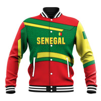 Senegal Baseball Jacket with Flamingo Design and Rooted in Culture Slogan - Wonder Print Shop