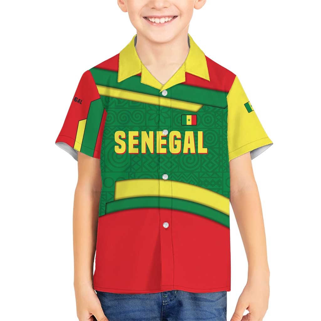 Senegal Family Matching Puletasi and Hawaiian Shirt with Flamingo Design and Rooted in Culture Slogan - Wonder Print Shop