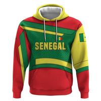 Senegal Hoodie with Flamingo Design and Rooted in Culture Slogan - Wonder Print Shop