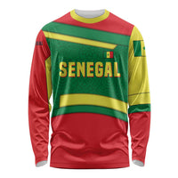 Senegal Long Sleeve Shirt with Flamingo Design and Rooted in Culture Slogan - Wonder Print Shop