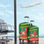 Senegal Luggage Cover with Flamingo Design and Rooted in Culture Slogan - Wonder Print Shop