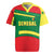 Senegal Rugby Jersey with Flamingo Design and Rooted in Culture Slogan - Wonder Print Shop