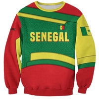 Senegal Sweatshirt with Flamingo Design and Rooted in Culture Slogan - Wonder Print Shop