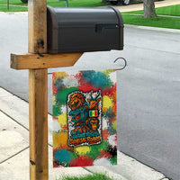 Senegal Garden Flag with Colorful Wildlife Graffiti and Nature Rises Roars Design - Wonder Print Shop