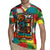 Senegal Rugby Jersey with Colorful Wildlife Graffiti and Nature Rises Roars Design - Wonder Print Shop