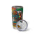 Senegal Tumbler Cup with Colorful Wildlife Graffiti and Nature Rises Roars Design - Wonder Print Shop