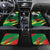Senegal Car Mats with Bold Eagle Graphic and Brushstroke Flag Colors Design - Wonder Print Shop
