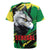 Senegal Rugby Jersey with Bold Eagle Graphic and Brushstroke Flag Colors Design - Wonder Print Shop