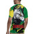 Senegal Rugby Jersey with Bold Eagle Graphic and Brushstroke Flag Colors Design - Wonder Print Shop