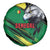 Senegal Spare Tire Cover with Bold Eagle Graphic and Brushstroke Flag Colors Design - Wonder Print Shop