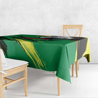 Senegal Tablecloth with Bold Eagle Graphic and Brushstroke Flag Colors Design - Wonder Print Shop
