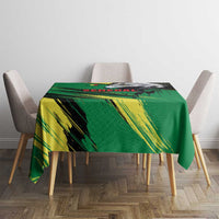 Senegal Tablecloth with Bold Eagle Graphic and Brushstroke Flag Colors Design - Wonder Print Shop