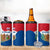 Netherlands Amsterdam 4 in 1 Can Cooler Tumbler with Colorful Canal Houses and National Flag Design - Wonder Print Shop