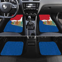 Netherlands Amsterdam Car Mats with Colorful Canal Houses and National Flag Design - Wonder Print Shop