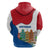 Netherlands Amsterdam Hoodie with Colorful Canal Houses and National Flag Design - Wonder Print Shop