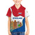 Netherlands Amsterdam Kid Hawaiian Shirt with Colorful Canal Houses and National Flag Design - Wonder Print Shop