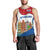 Netherlands Amsterdam Men Tank Top with Colorful Canal Houses and National Flag Design - Wonder Print Shop