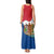Netherlands Amsterdam Tank Maxi Dress with Colorful Canal Houses and National Flag Design - Wonder Print Shop