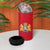 Netherlands 4 in 1 Can Cooler Tumbler with Lion Graphic and Dutch Flag in Red and Blue Design - Wonder Print Shop