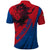 Netherlands Polo Shirt with Lion Graphic and Dutch Flag in Red and Blue Design - Wonder Print Shop