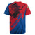 Netherlands Rugby Jersey with Lion Graphic and Dutch Flag in Red and Blue Design - Wonder Print Shop