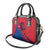 Netherlands Shoulder Handbag with Lion Graphic and Dutch Flag in Red and Blue Design - Wonder Print Shop