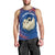 Netherlands Men Tank Top with Swan Couple Graphic and Dutch Flag in Gradient Red and Blue Design - Wonder Print Shop