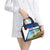 Netherlands Shoulder Handbag Dutch Windmill and Tulip Field Landscape in National Flag Colors - Wonder Print Shop