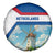 Netherlands Spare Tire Cover Dutch Windmill and Tulip Field Landscape in National Flag Colors - Wonder Print Shop