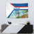 Netherlands Tapestry Dutch Windmill and Tulip Field Landscape in National Flag Colors - Wonder Print Shop