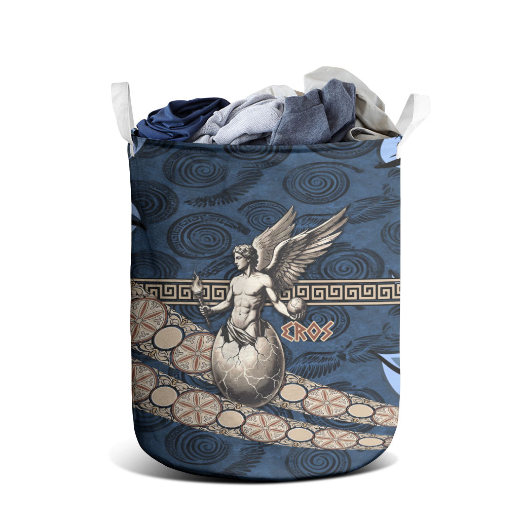Eros Greek Mythology Protogonos Laundry Basket Winged Eros Emerging From Cosmic Egg Greek Key